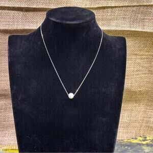 Cultured Pearl Minimalist Necklace